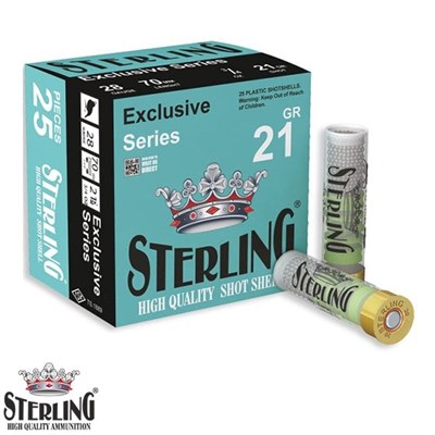 STERLING 28 Cal. 21 G. No: 8 Av Fişeği