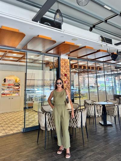 OLİVE BLUZ PANTOLON TENSEL TAKIM