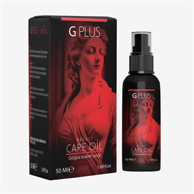 G Plus Göğüs Bakım Yağı | Bitkisel Dolgunluk & Form Desteği | Doğal Masajla Sıkılaştırıcı 50 ml