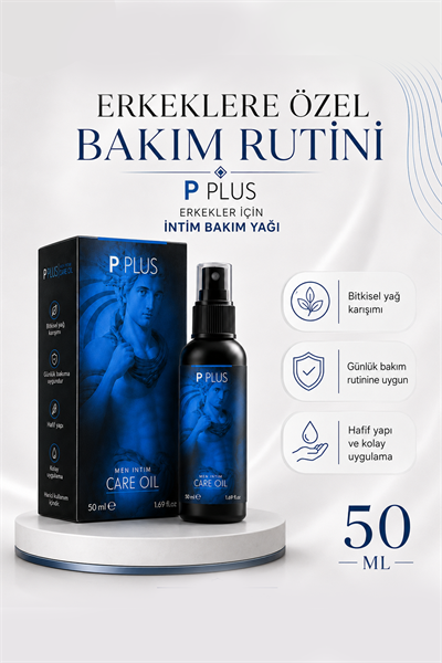 P Plus Erkek Bakım Yağı