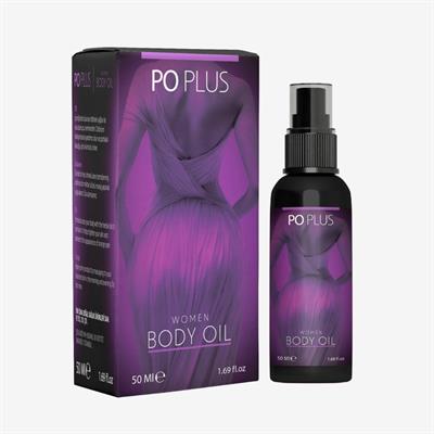 Po Plus Kadınlara Özel | Bitkisel Kalça Sıkılaştırıcı & Toparlayıcı | Masajla Estetik Görünüm 50 ml