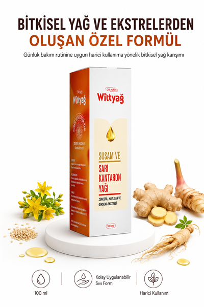 Wittyağ Bitkisel Masaj Yağı 
