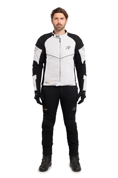 Airgobi 2.0 Erkek Yazlık Motosiklet Montu Gri-200