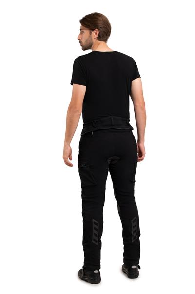 Airtacama Erkek Yazlık Motosiklet Pantolonu C2 Normal Paça Siyah-999