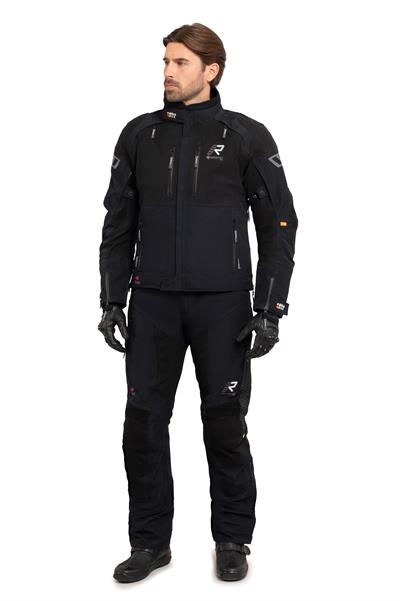 Armageddo-R Gore-Tex Pro Erkek Kışlık Motosiklet Montu Siyah/Beyaz-990