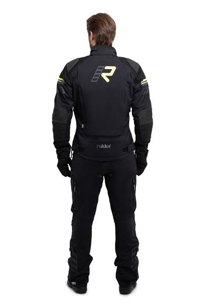 Armatou-R Erkek Kışlık Motosiklet Montu Siyah/Fluo Sarı-994