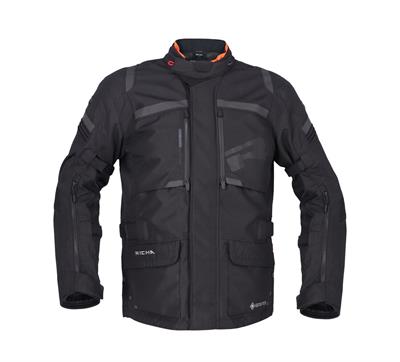 Brutus Gore-Tex Erkek Mevsimlik Kısa Motosiklet Montu Siyah-100
