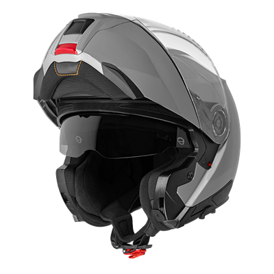 C5 Çene Açılır Motosiklet Kaskı Concrete Grey