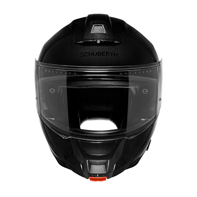 C5 Çene Açılır Motosiklet Kaskı Glossy Black