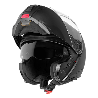 C5 Çene Açılır Motosiklet Kaskı Matt Black