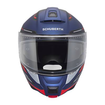 C5 Çene Açılır Motosiklet Kaskı Omega Blue