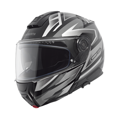 C5 Çene Açılır Motosiklet Kaskı Zenith Black