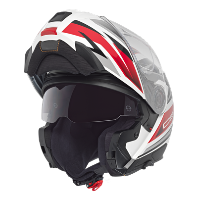 C5 Çene Açılır Motosiklet Kaskı-Zenith Red Zenith Red