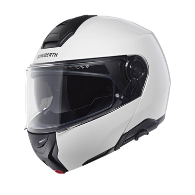 CONCEPT Çene Açılır Motosiklet Kaskı Glossy White