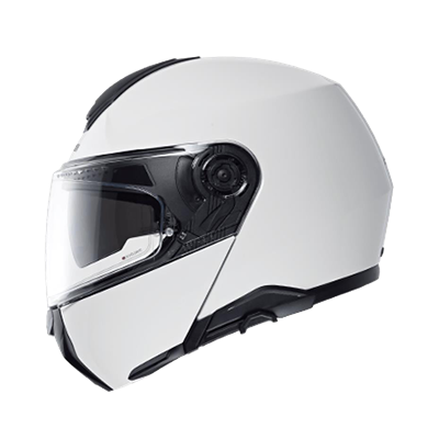 CONCEPT Çene Açılır Motosiklet Kaskı Glossy White