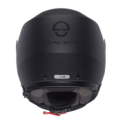 CONCEPT Çene Açılır Motosiklet Kaskı Matt Black