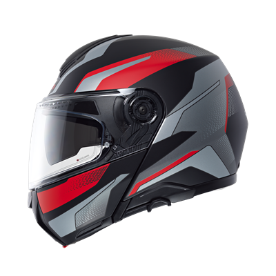 CONCEPT Çene Açılır Motosiklet Kaskı Tracer Red