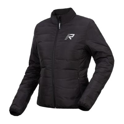 Downride-R Lady Isı Yalıtımlı Kadın Motosiklet Üstü Siyah-999
