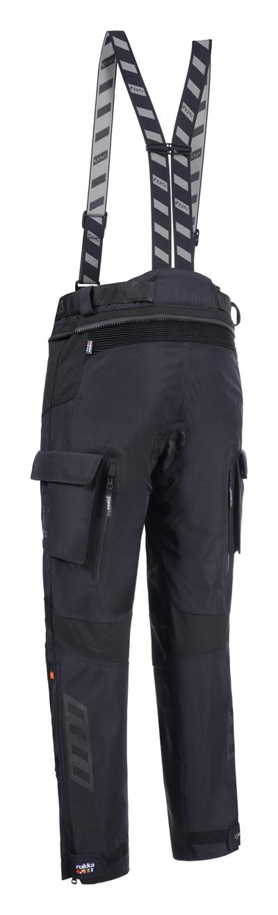 Ecuado-R Gore-Tex Pro Erkek Kışlık Motosiklet Pantolonu C1 Kısa Paça Siyah-999