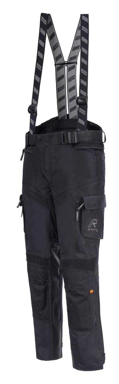 Ecuado-R Gore-Tex Pro Erkek Kışlık Motosiklet Pantolonu C1 Kısa Paça Siyah-999