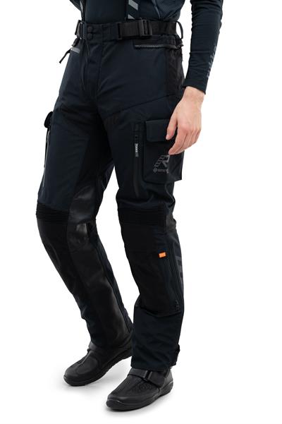 Ecuado-R Gore-Tex Pro Erkek Kışlık Motosiklet Pantolonu C1 Kısa Paça Siyah-999