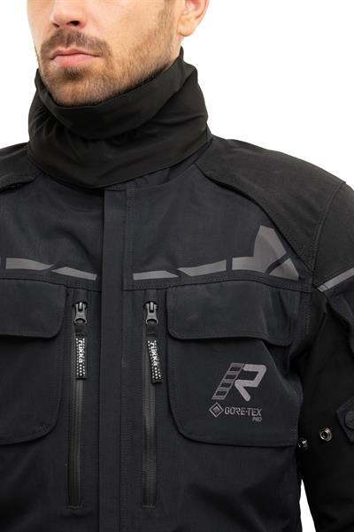 Ecuado-R Gore-Tex Pro Erkek Kışlık Motosiklet Montu Siyah-999
