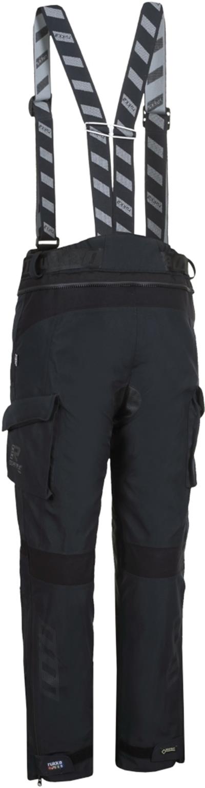 Exegal Gore-Tex Pro Erkek Kışlık Motosiklet Pantolonu C1 Kısa Paça Siyah-999