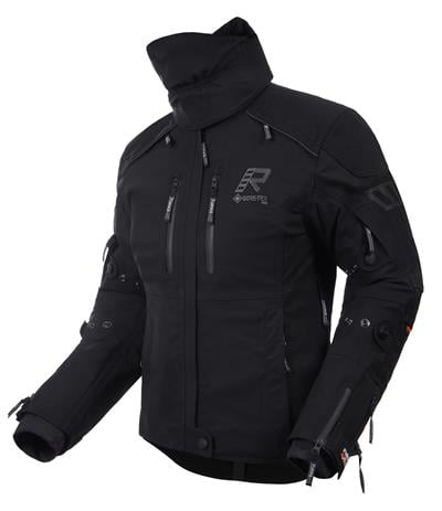 FlexoRina Gore-Tex Kadın Kışlık Motosiklet Montu Siyah-999