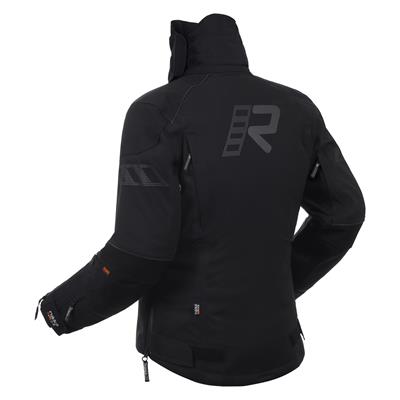 FlexoRina Gore-Tex Kadın Kışlık Motosiklet Montu Siyah-999