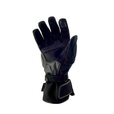 Invader Gore-Tex Erkek Kışlık Motosiklet Eldiveni Siyah-100