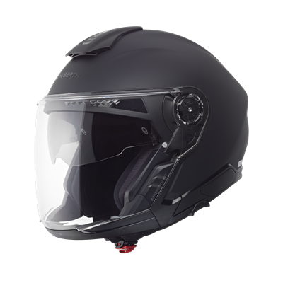 J2 Açık Motosiklet Kaskı Matt Black