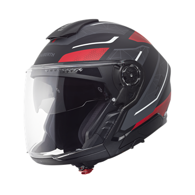 J2 Açık Motosiklet Kaskı Sigma Red