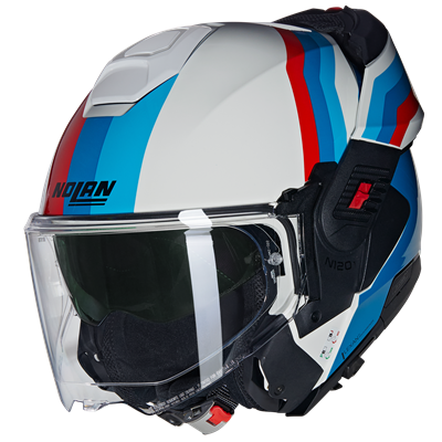 N120-1 Çene Açılır Motosiklet Kaskı Lineo 347