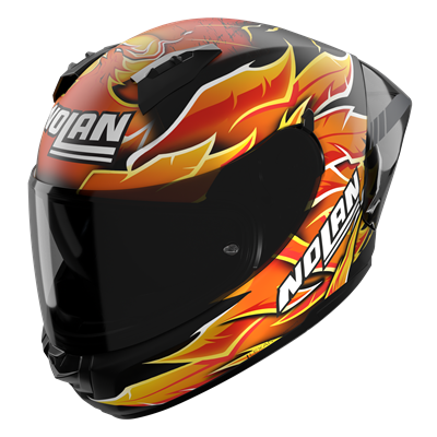 N60-6 Sport Kapalı Motosiklet Kaskı Replica Iannone 360