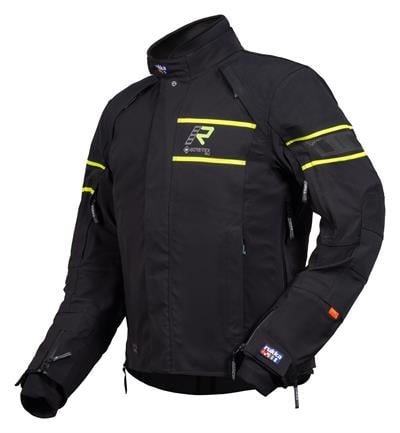 Rapto-R Gore-Tex Pro Erkek Kışlık Motosiklet Montu Siyah/Fluo Sarı-994