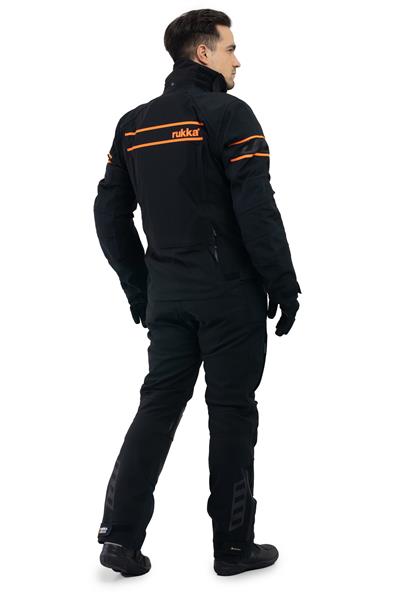 Rapto-R Gore-Tex Pro Erkek Kışlık Motosiklet Montu Siyah/Kırmızı-996