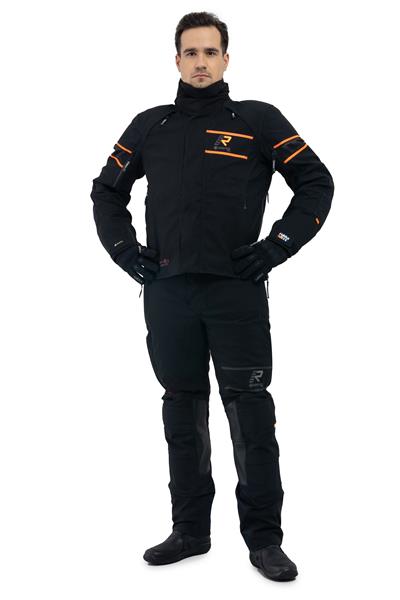 Rapto-R Gore-Tex Pro Erkek Kışlık Motosiklet Montu Siyah/Kırmızı-996