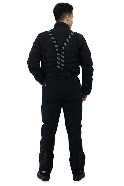 Rapto-R Gore-Tex Pro Erkek Kışlık Motosiklet Pantolonu C1 Kısa Paça Siyah-999