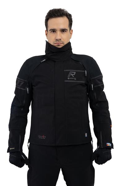 Rapto-R Gore-Tex Pro Erkek Kışlık Motosiklet Montu Siyah-999
