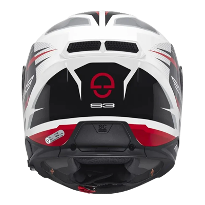 S3 Kapalı Motosiklet Kaskı Apex White