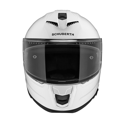 S3 Kapalı Motosiklet Kaskı Glossy White