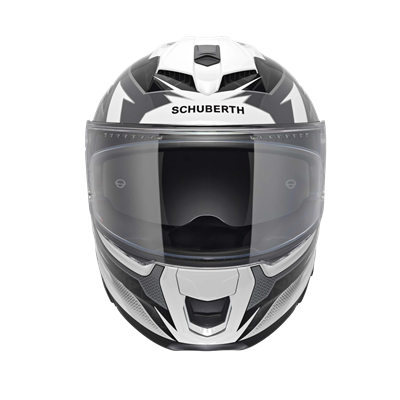 S3 Kapalı Motosiklet Kaskı Thunder White