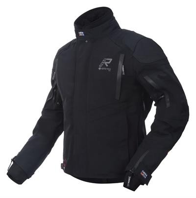 Shield-R Gore-Tex Pro Erkek Kışlık Motosiklet Montu Siyah-999