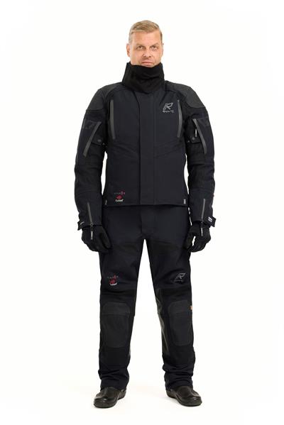Shield-R Gore-Tex Pro Erkek Kışlık Motosiklet Montu Siyah-999
