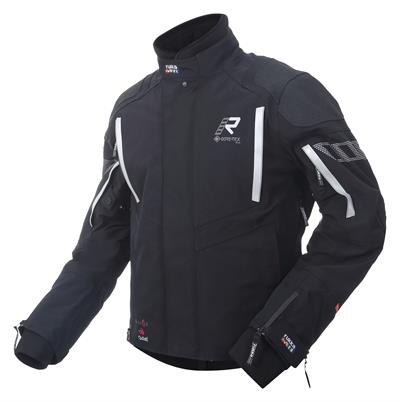 Shield-R Gore-Tex Pro Erkek Kışlık Motosiklet Montu Siyah/Beyaz-990