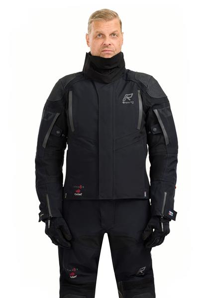 Shield-R Gore-Tex Pro Erkek Kışlık Motosiklet Montu Siyah-999