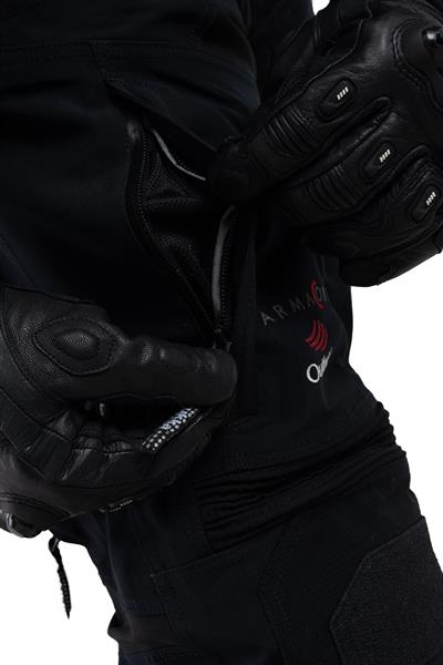 Shield-R Gore-Tex Pro Erkek Kışlık Motosiklet Pantolonu C2 Normal Paça Siyah-999