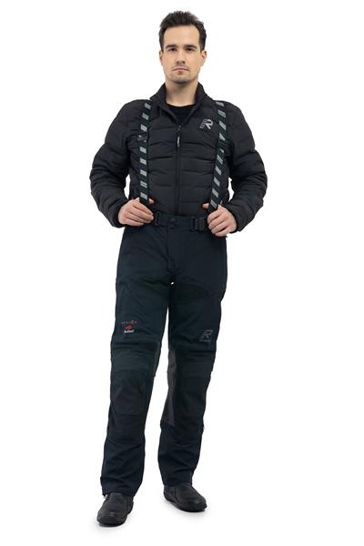 Shield-RD Gore-Tex Pro Erkek Kışlık Motosiklet Pantolonu C1 Kısa Paça Siyah-999