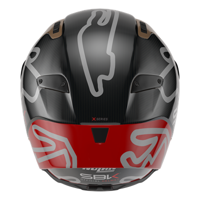 X-804 RS Ultra Carbon Kapalı Motosiklet Kaskı SBK 360
