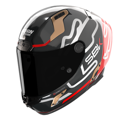 X-804 RS Ultra Carbon Kapalı Motosiklet Kaskı SBK 360